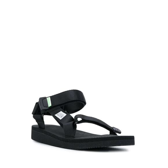 Suicoke open toe ripstop sandals Black Unisex size 5 Retails $133 - Picture 1 of 11